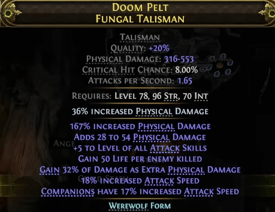 poe2 patch 0.4.0 lazy exile frost wolf oracle build talisman